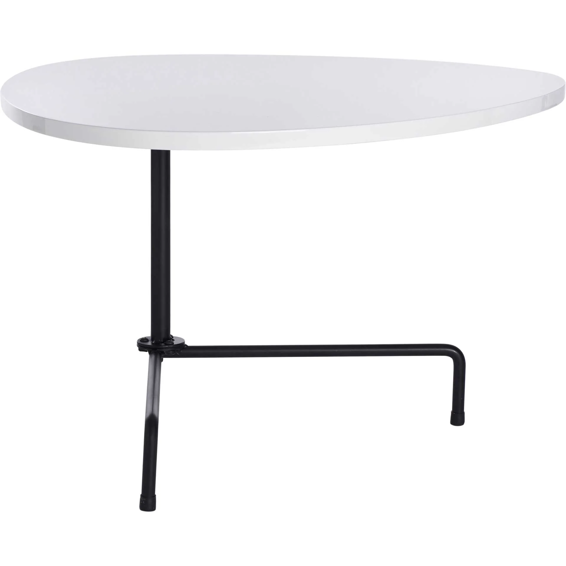 Beningo Tripod Coffee Table White/Black - Image 3