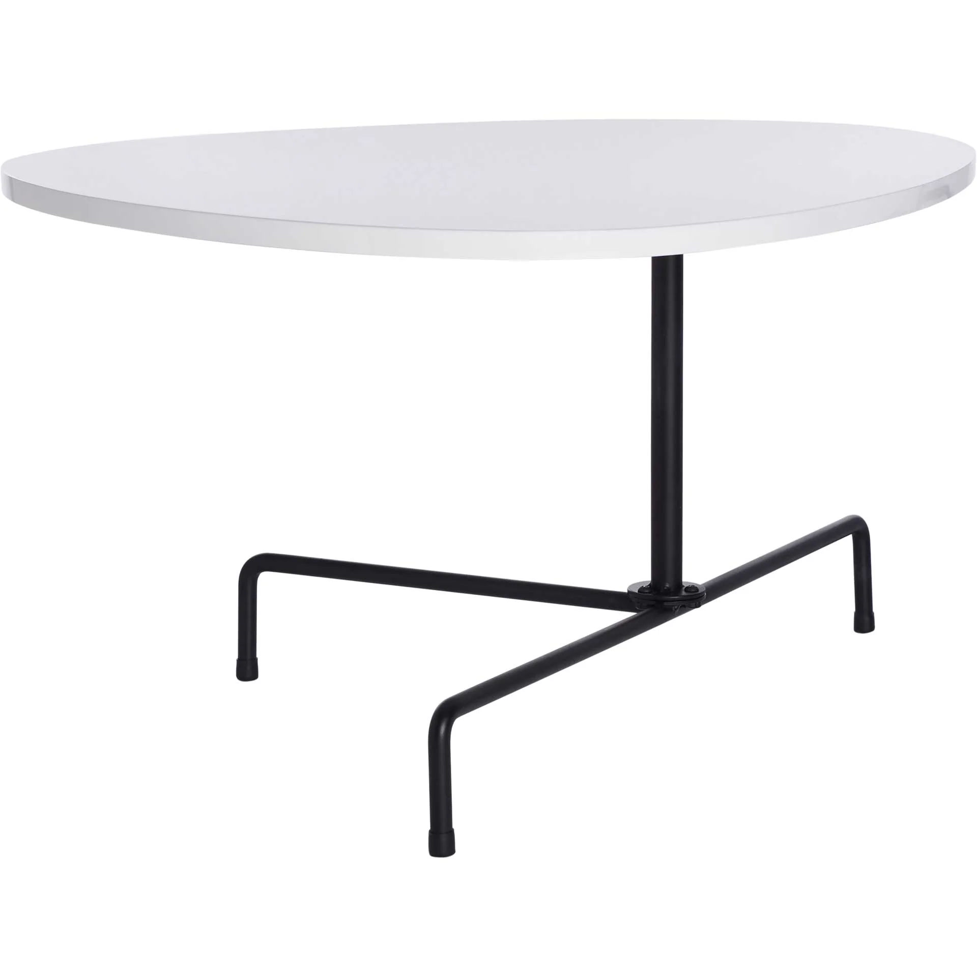Beningo Tripod Coffee Table White/Black - Image 5