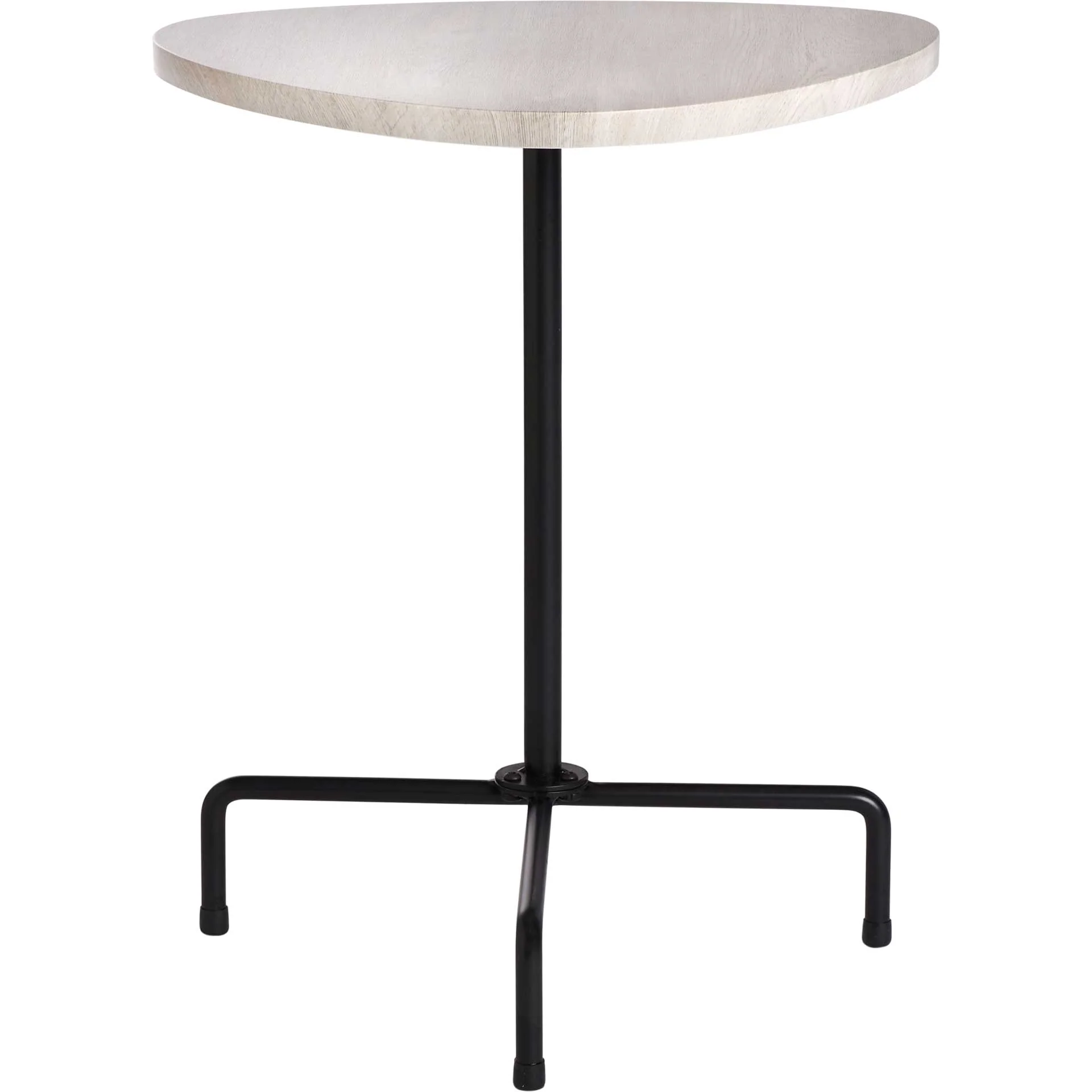 Beningo Tripod Side Table Light Gray Oak/Black - Image 2