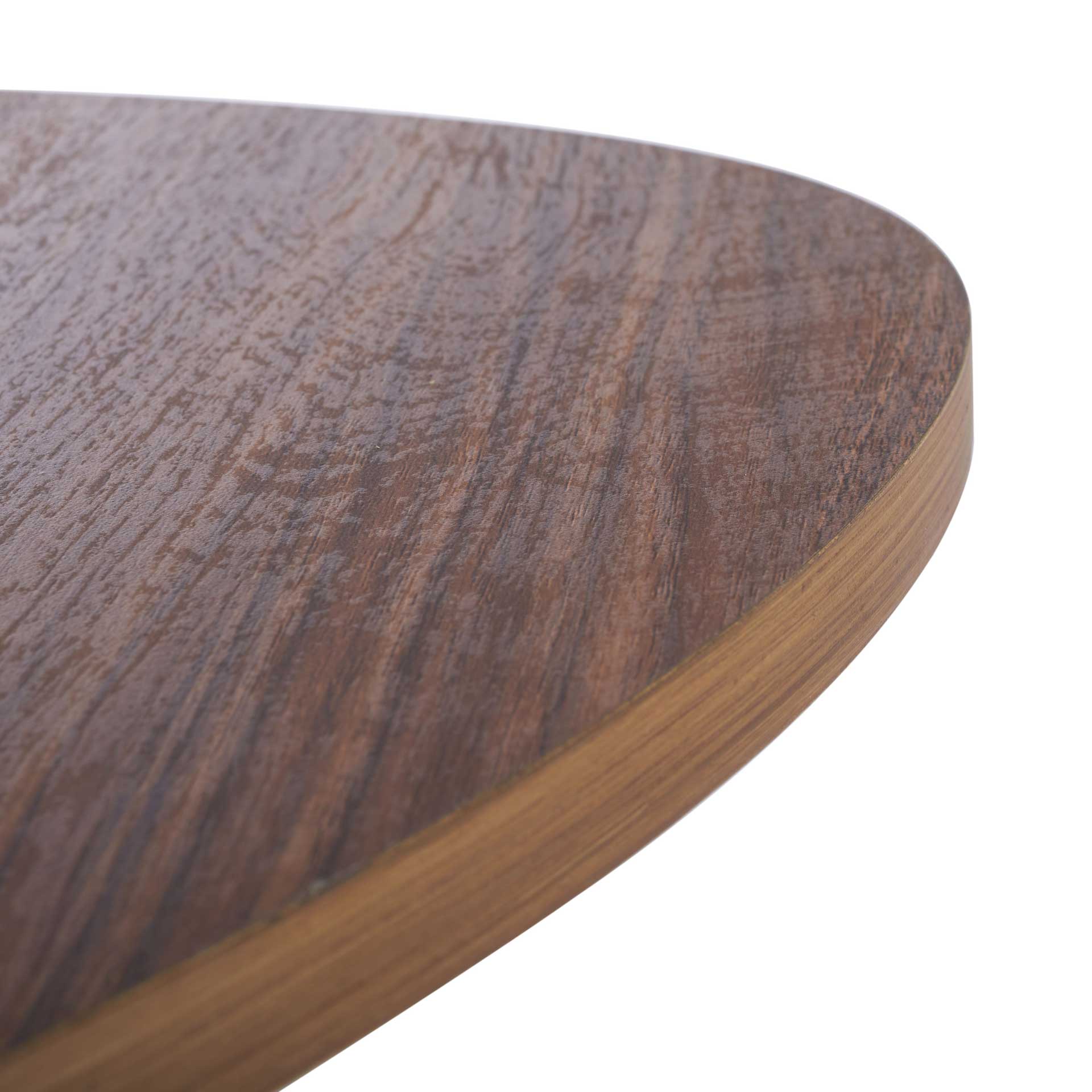 Beningo Tripod Side Table Walnut/Black - Image 7