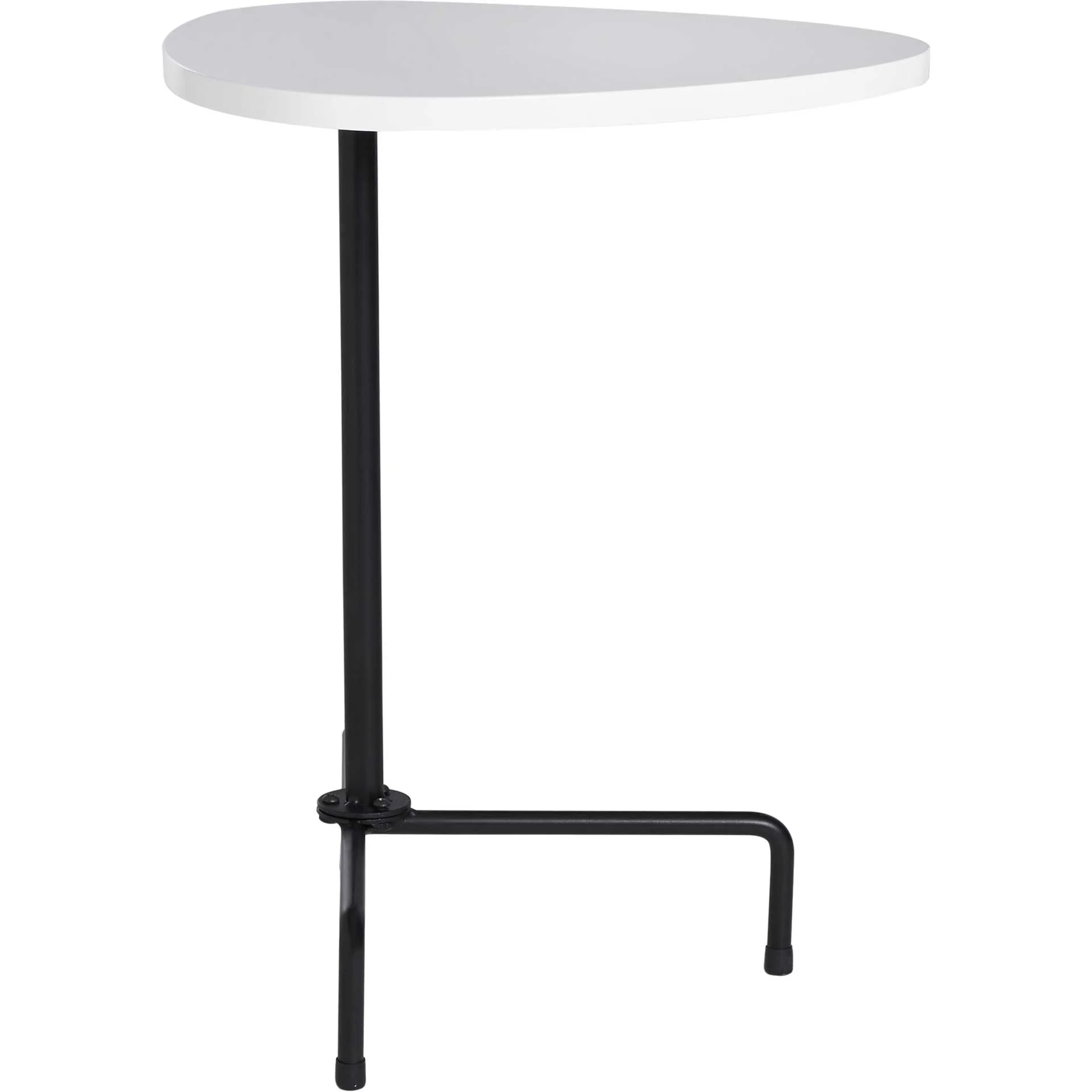 Beningo Tripod Side Table White/Black - Image 3
