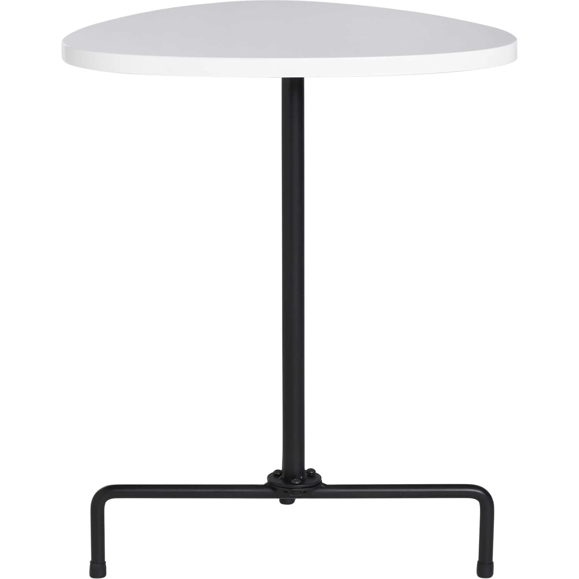 Beningo Tripod Side Table White/Black - Image 4