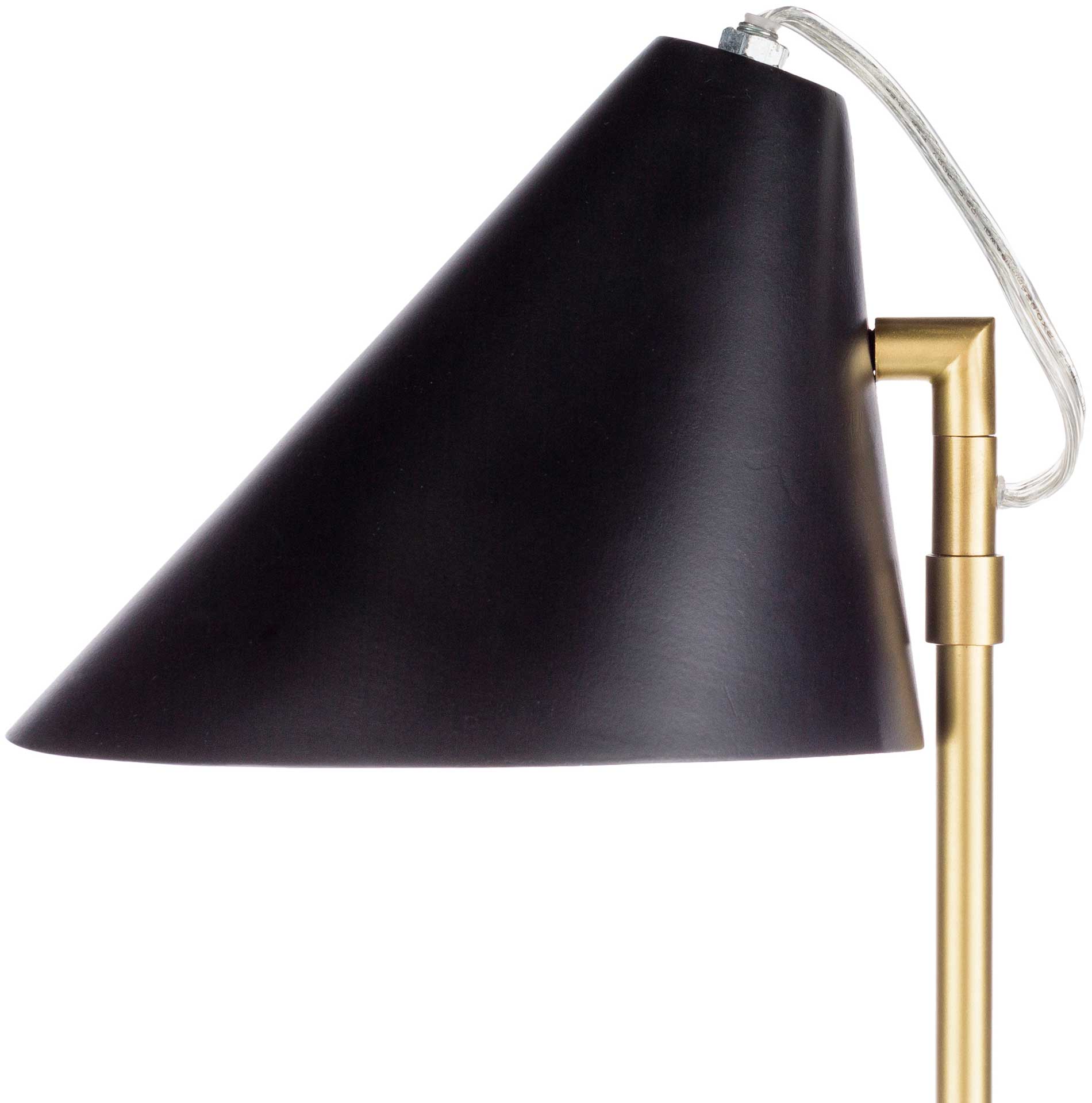 Benson Table Lamp Black/Brass/Brass - Image 2