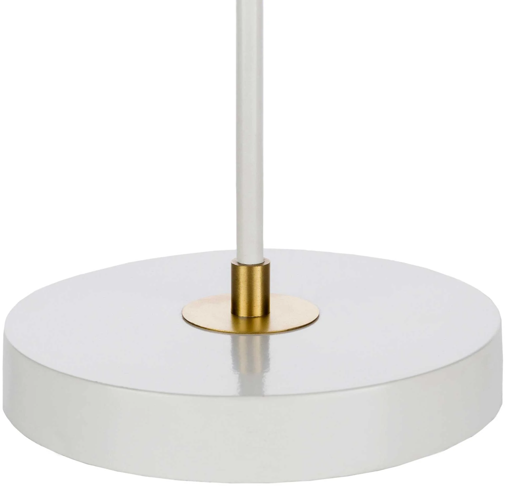 Benson Table Lamp White/Brass - Image 3