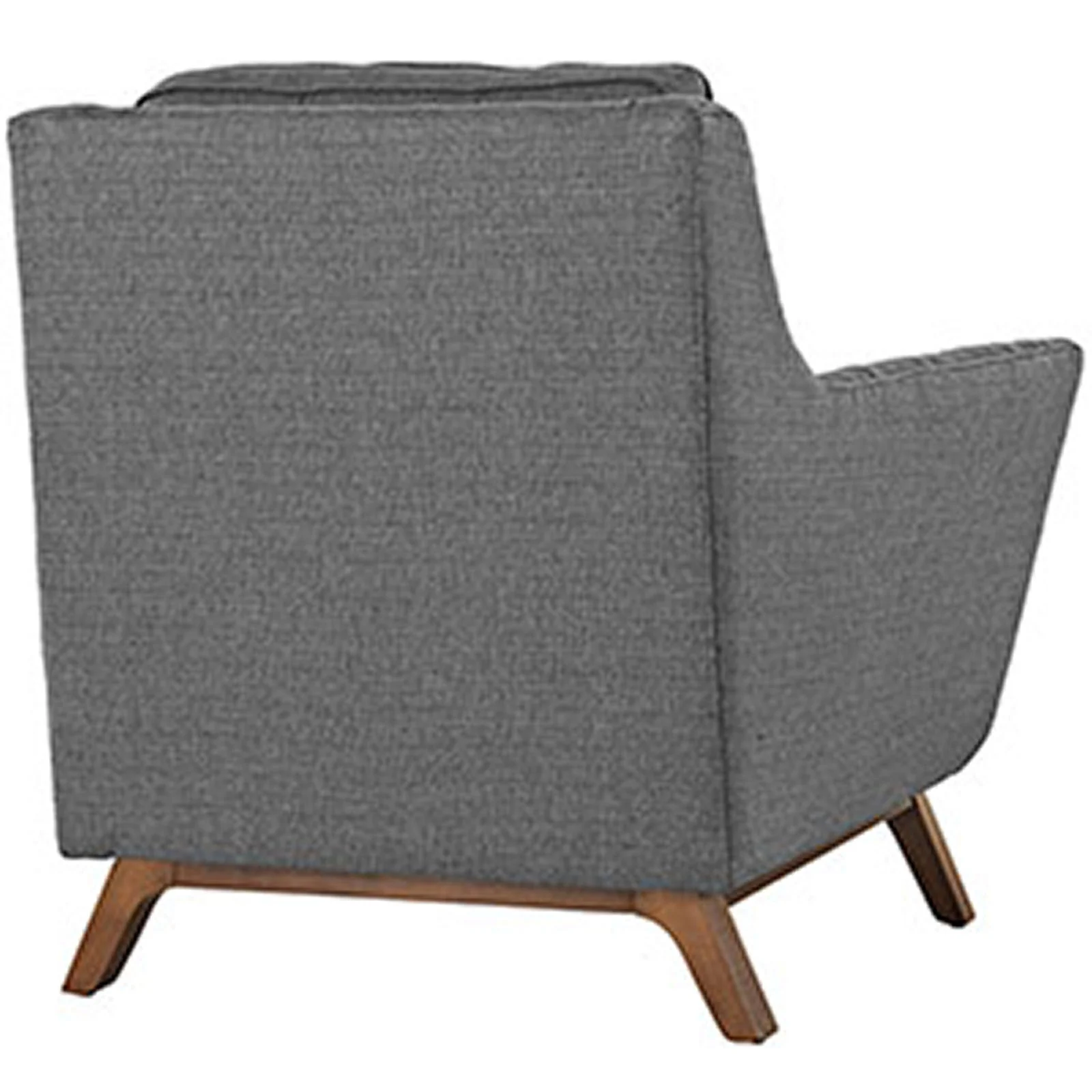 Beowulf Fabric Armchair Gray - Image 3