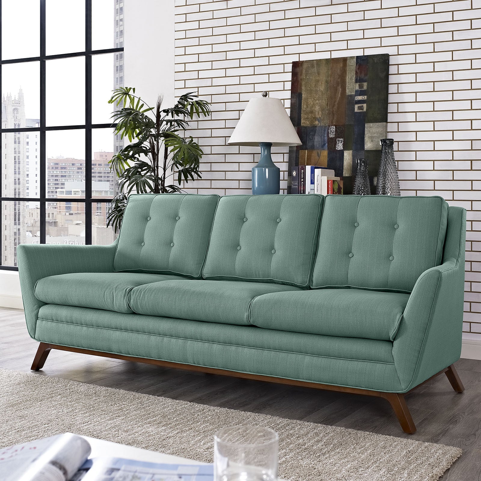 Beowulf Fabric Sofa Laguna - Image 5