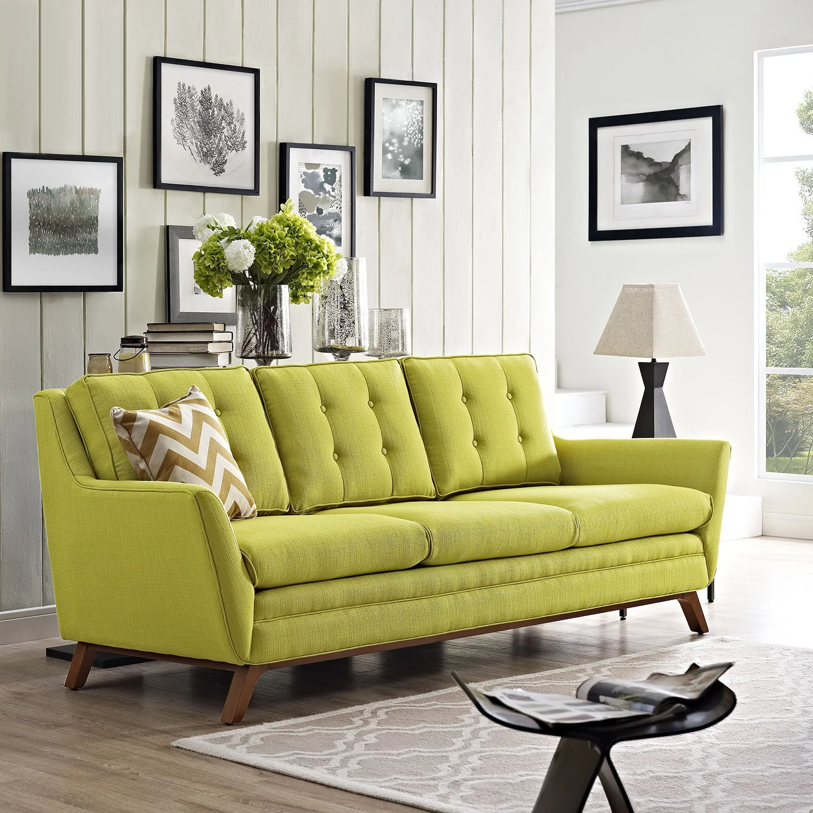 Beowulf Fabric Sofa Wheatgrass - Image 5