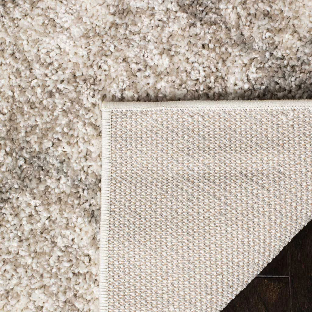 Berber Shag Cream/Light Gray Area Rug - Image 6