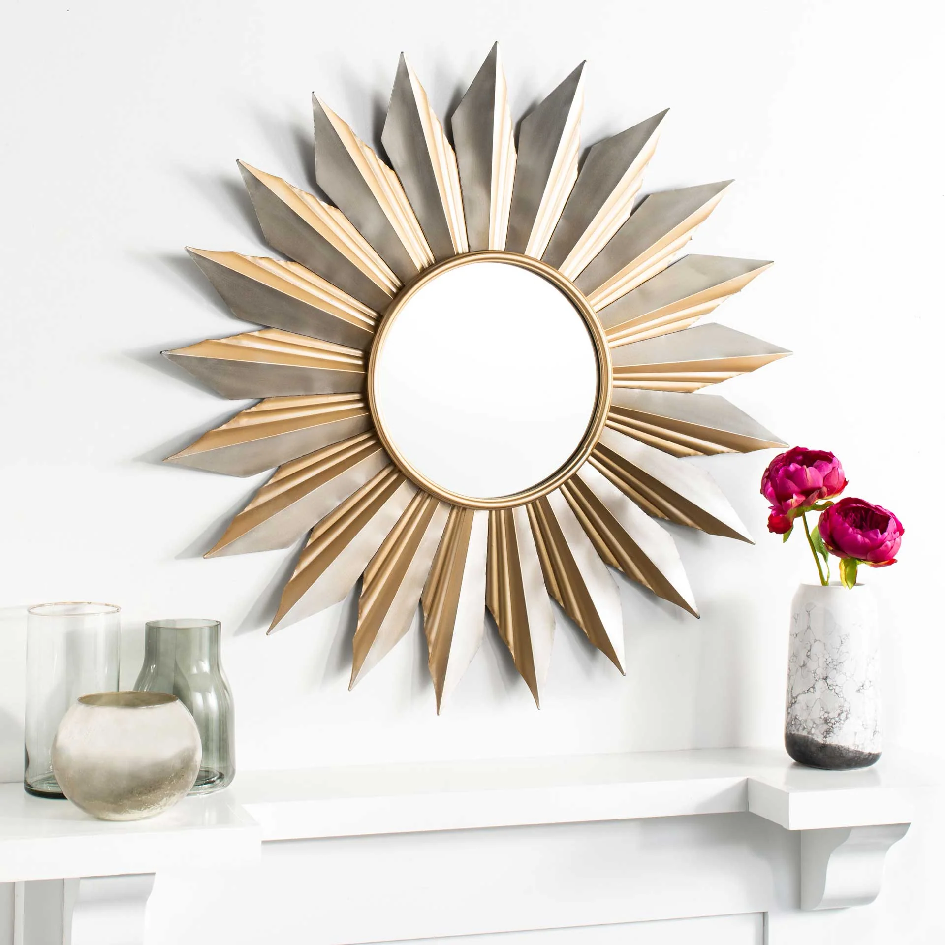 Billy Sunburst Mirror Gold - Image 3
