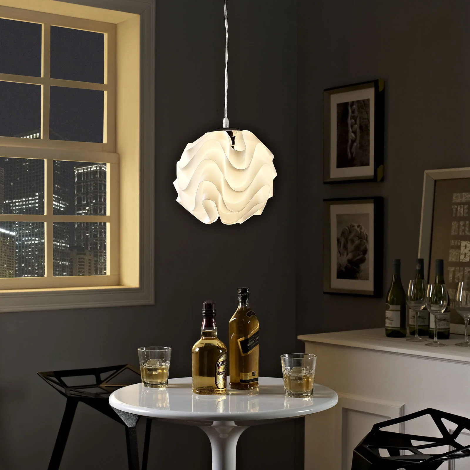 Bismarck Pendant Light White - Image 4