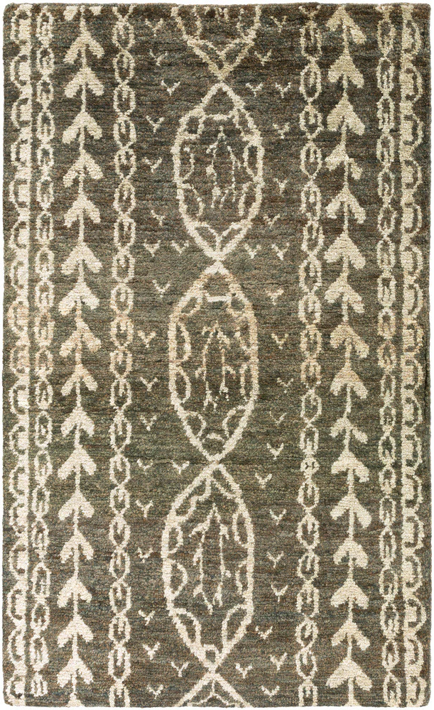 Bjorn Black/Beige/Dark Brown Area Rug - Image 2