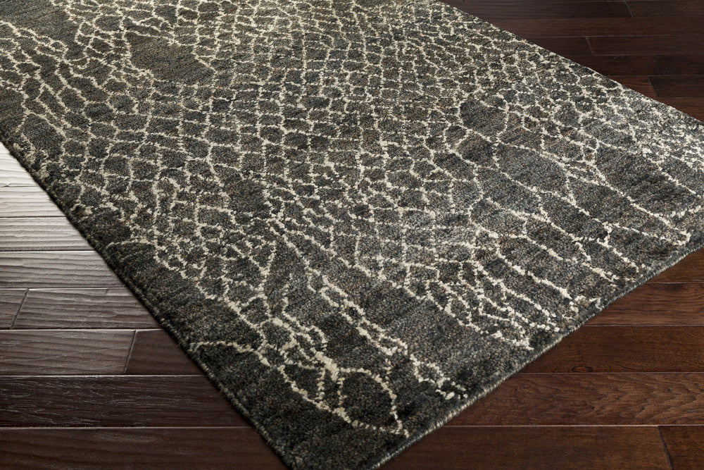 Bjorn Black/Khaki/Brown Area Rug - Image 3