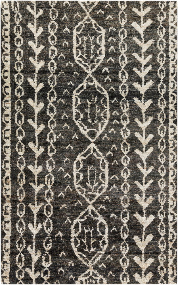 Bjorn Black/Khaki/Dark Brown Area Rug - Image 2
