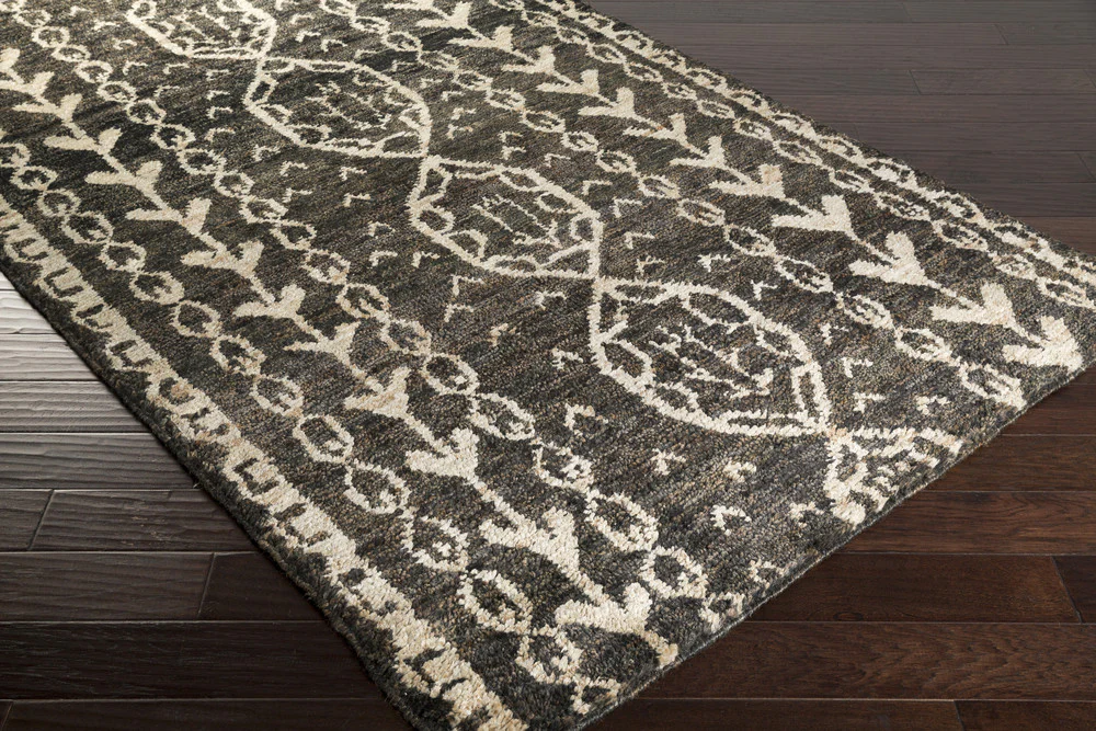 Bjorn Black/Khaki/Dark Brown Area Rug - Image 3