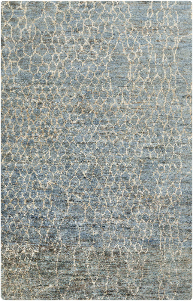 Bjorn Bright Blue/Denim/Khaki Area Rug - Image 2