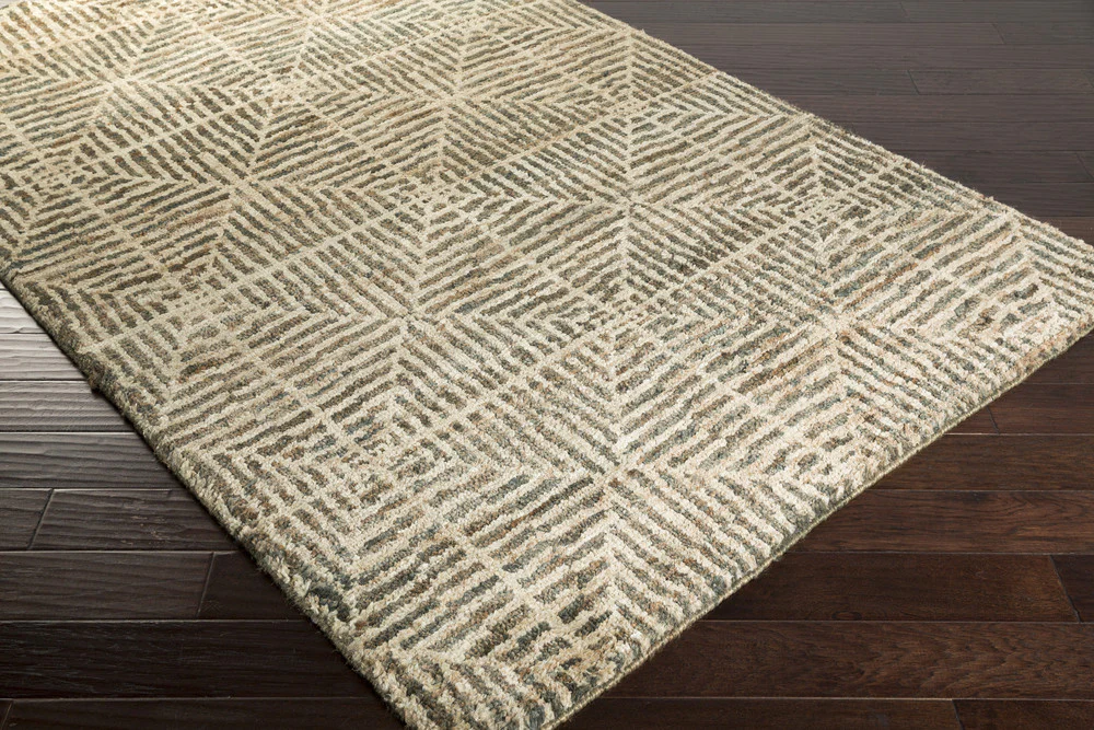 Bjorn Dark Brown/Black/Khaki Area Rug - Image 3
