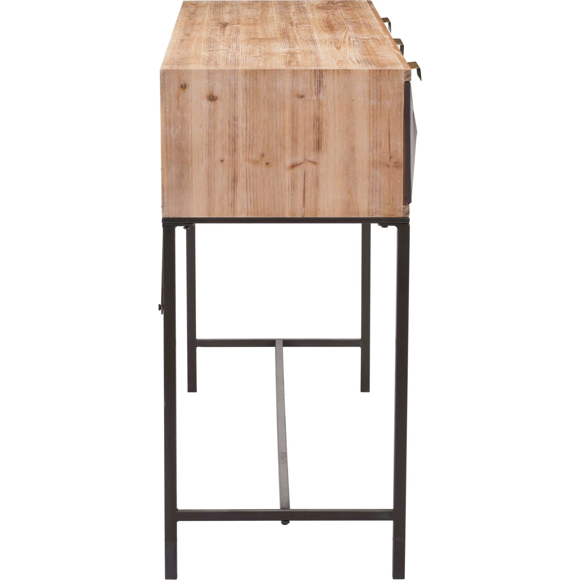 Black Console Table Antique - Image 2
