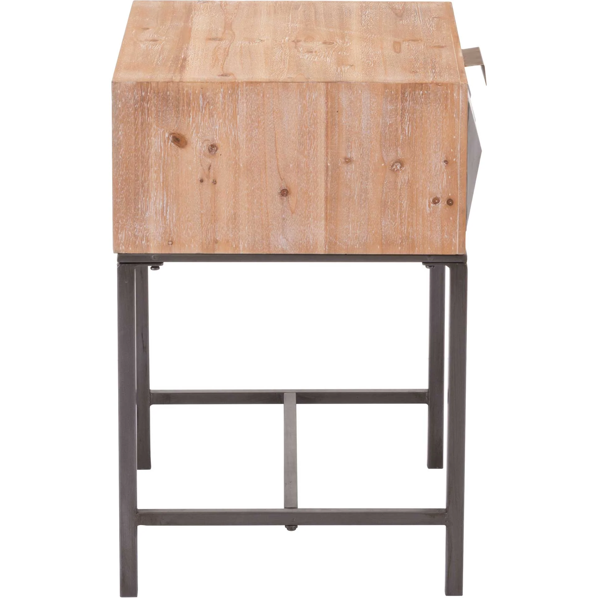 Black End Table Antique - Image 2