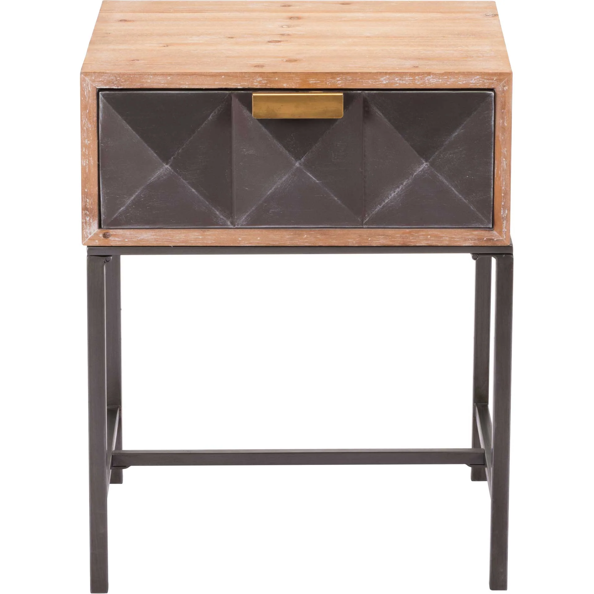 Black End Table Antique - Image 3