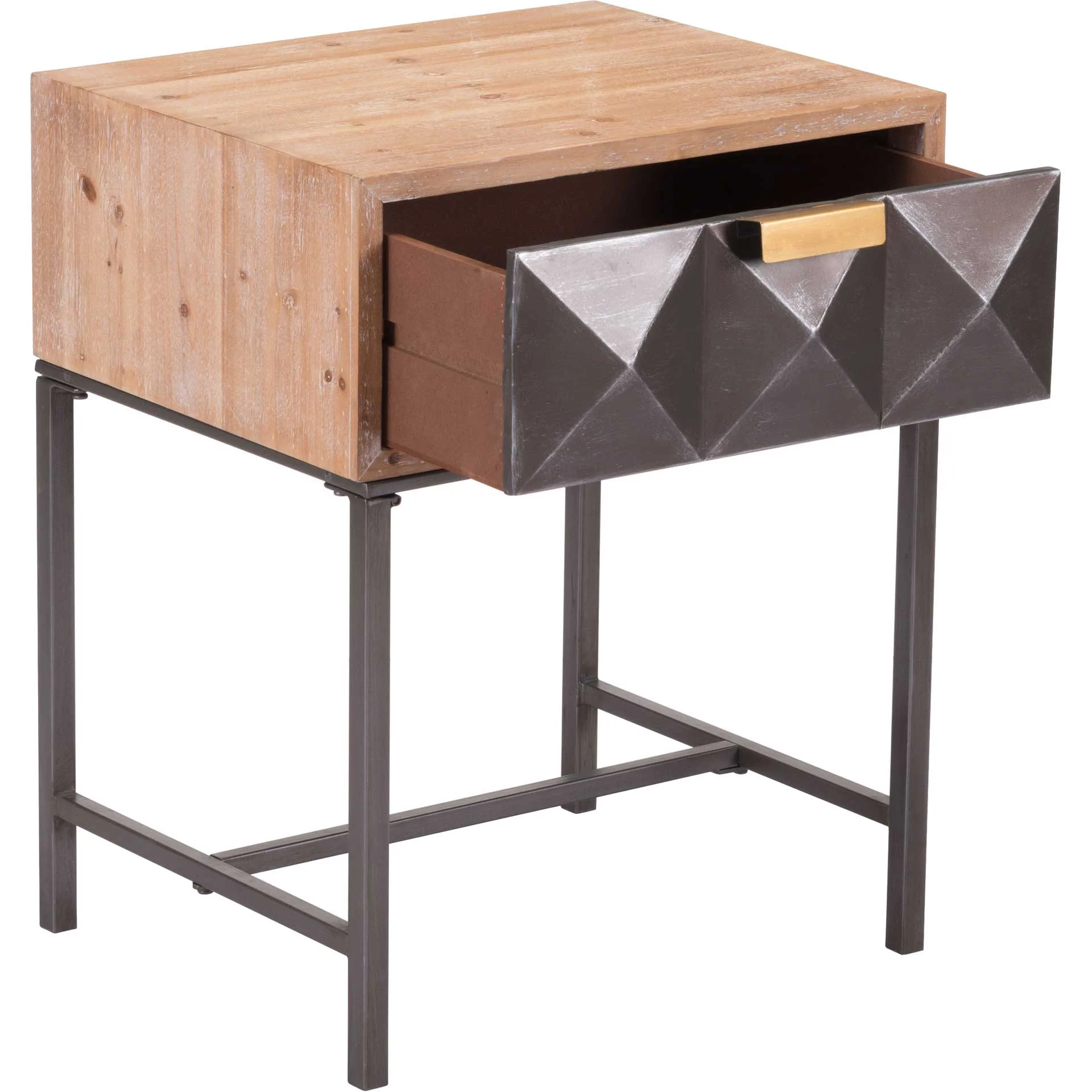 Black End Table Antique - Image 5