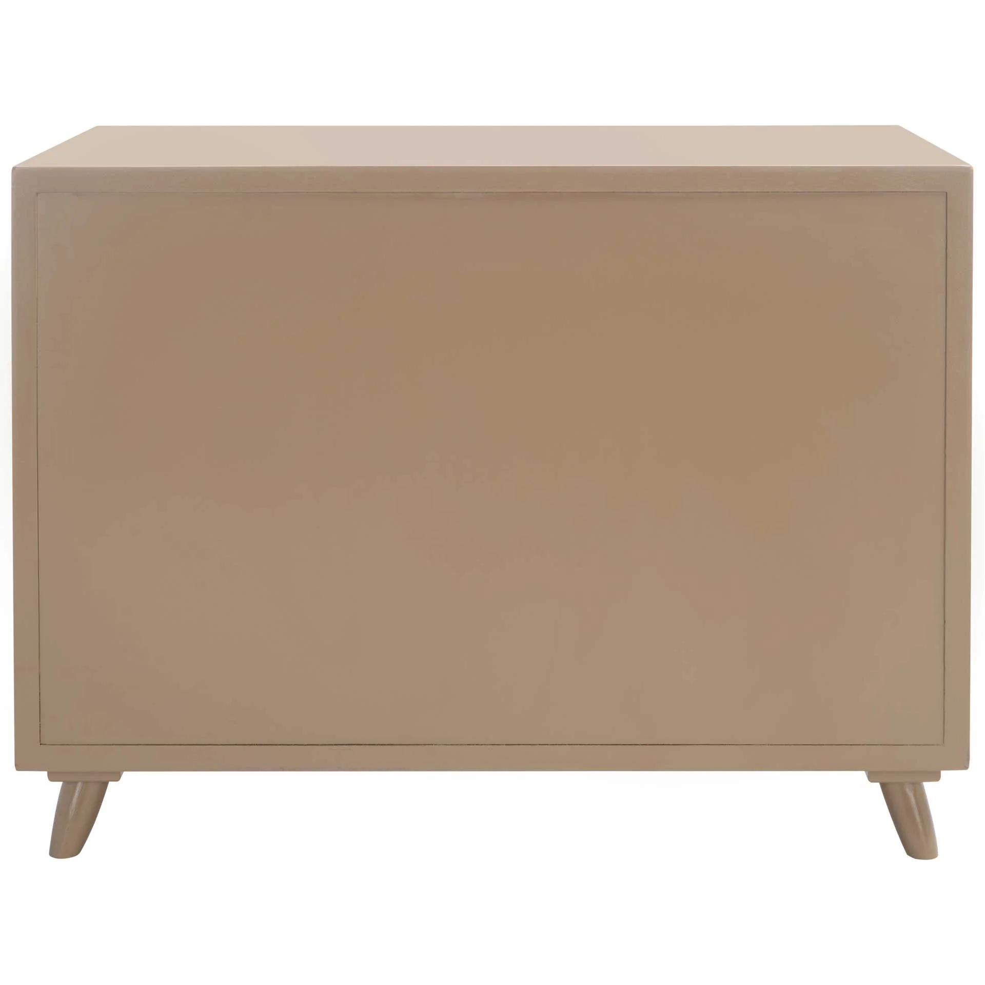 Blaine 3 Drawer Chest Taupe/Black - Image 3