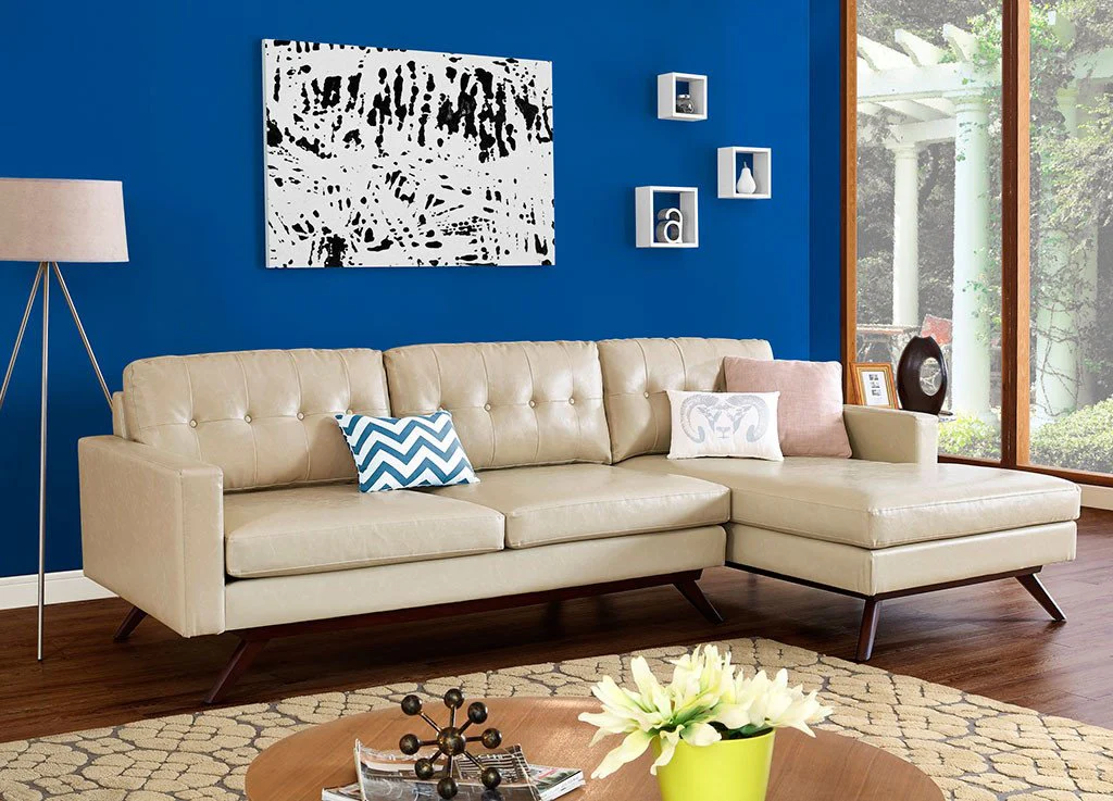 Blair Antique Beige Sectional - Image 9