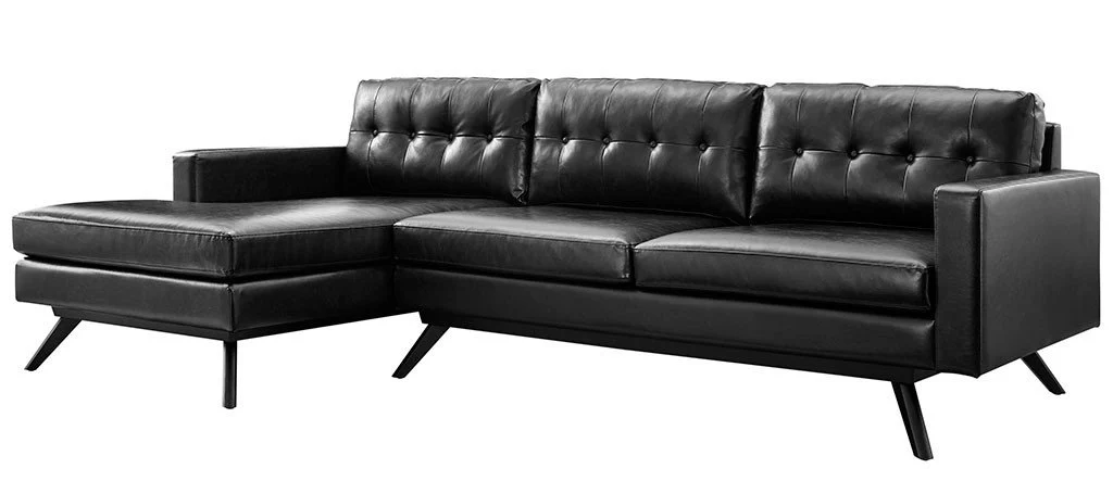 Blair Antique Black Sectional - Image 2