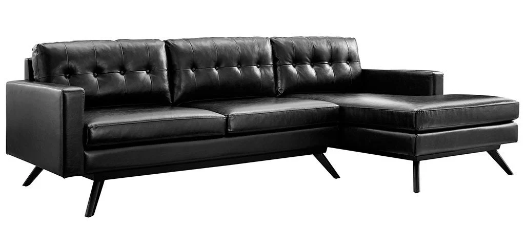 Blair Antique Black Sectional - Image 6