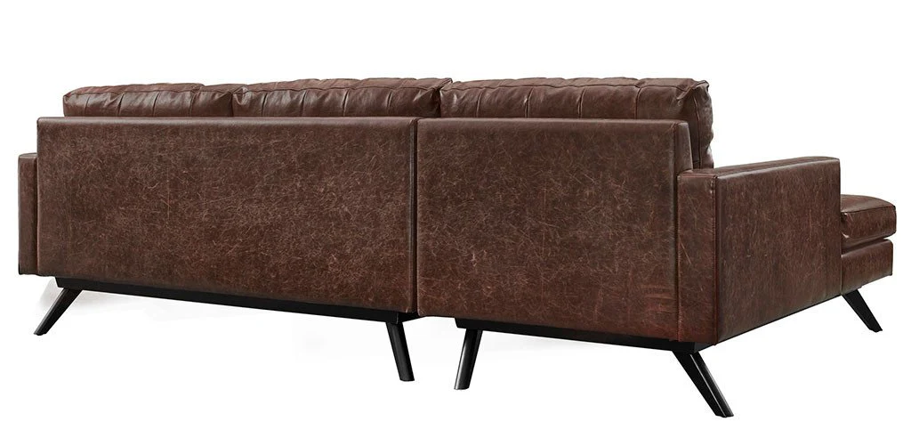 Blair Antique Chestnut Sectional - Image 4