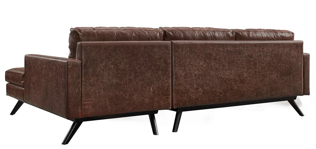 Blair Antique Chestnut Sectional - Image 8
