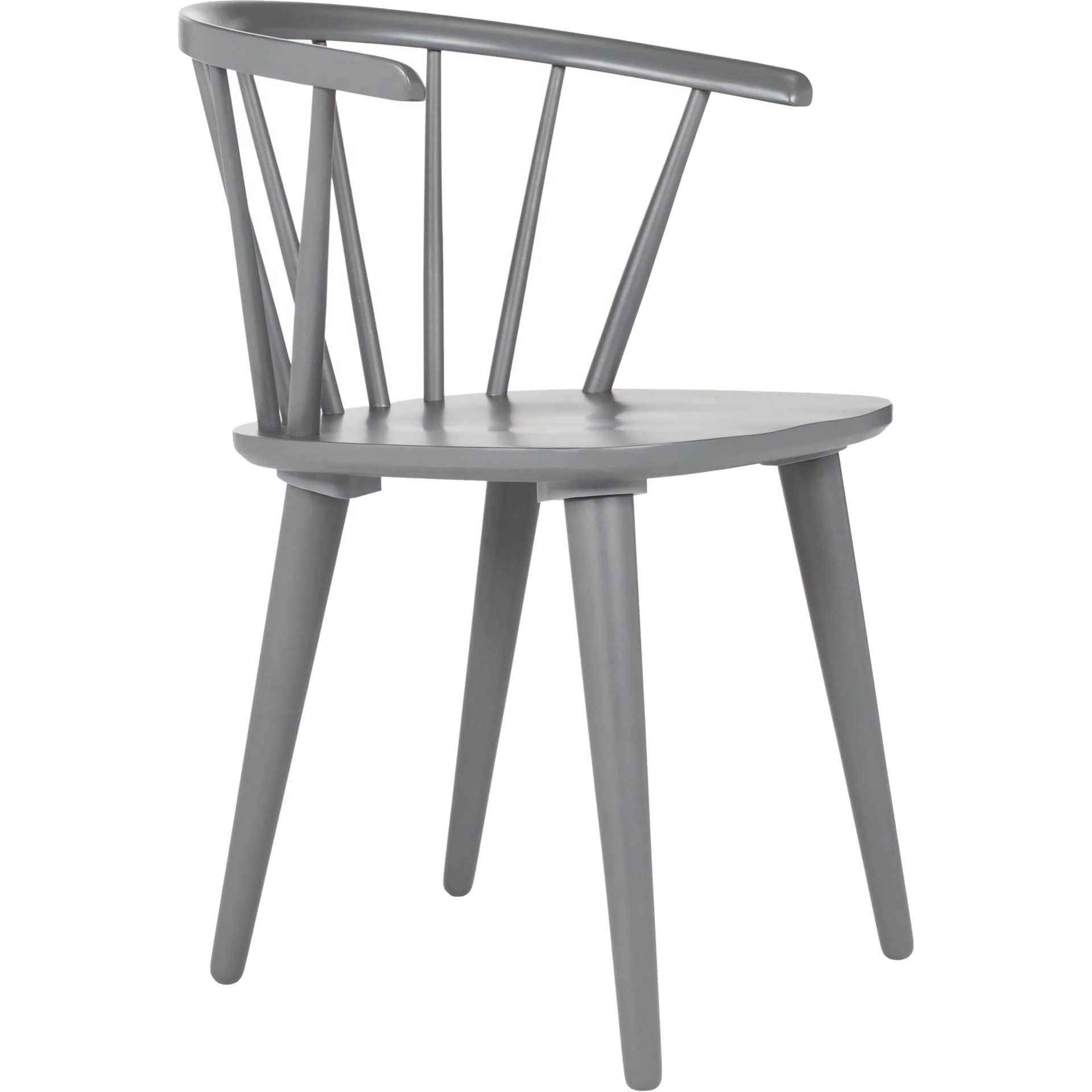 Blair Curved Spindle Side Chair Gray (Set of 2) - Image 3