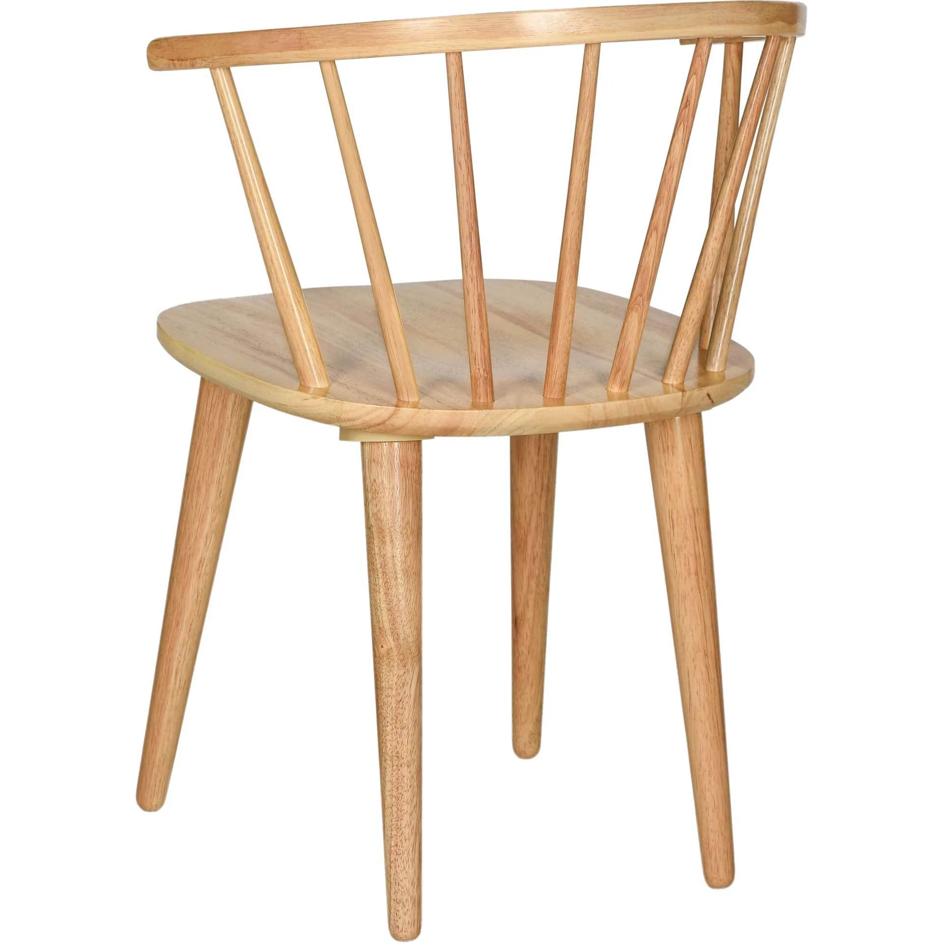 Blair Curved Spindle Side Chair Natural (Set of 2) - Image 3
