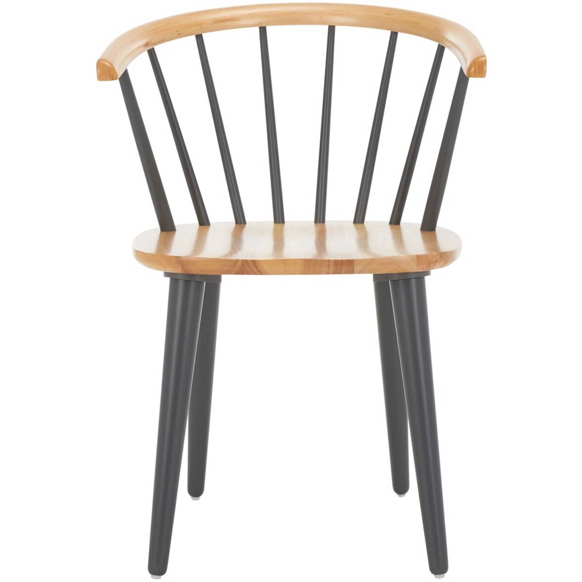 Blair Curved Spindle Side Chair Natural/Gray (Set of 2) - Image 3