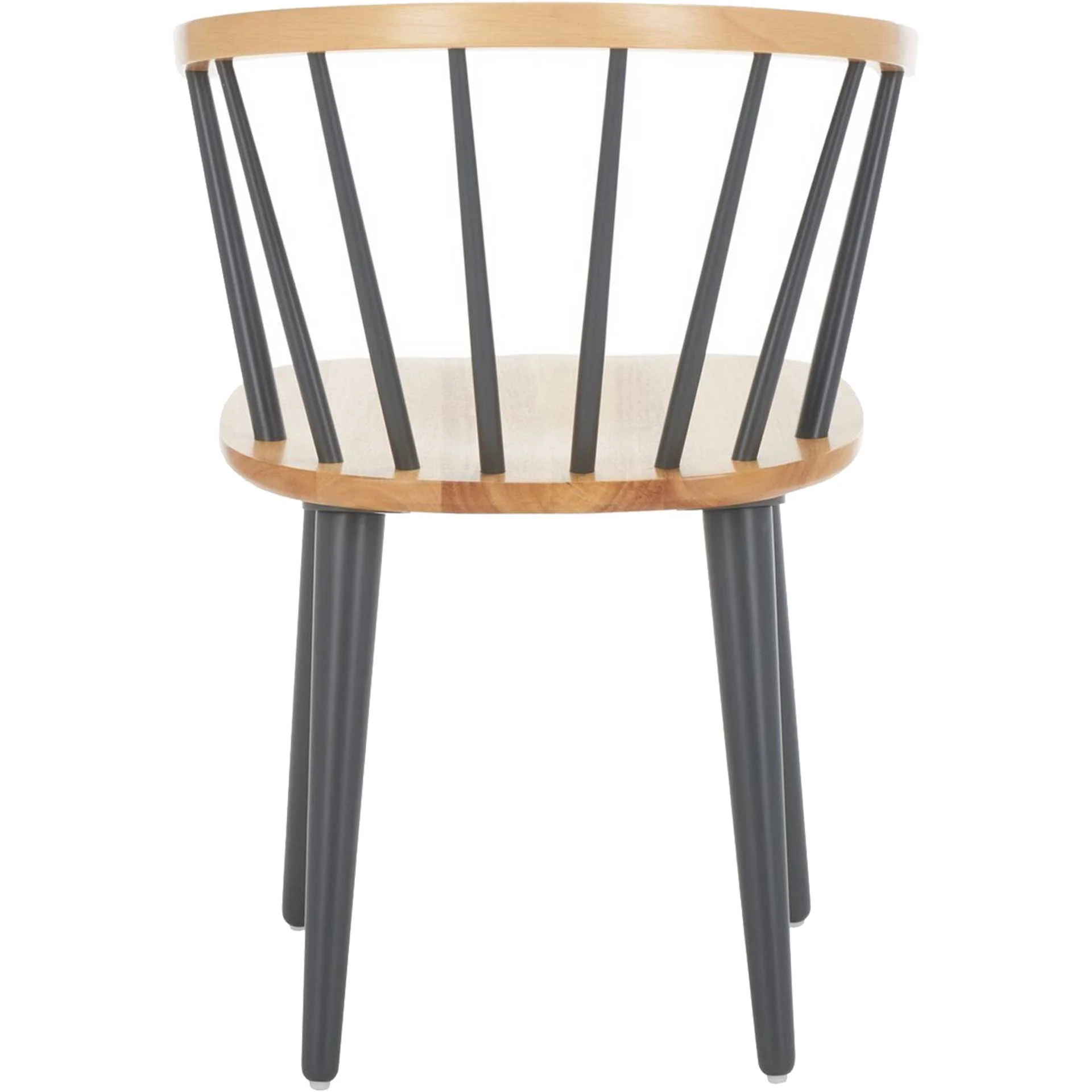 Blair Curved Spindle Side Chair Natural/Gray (Set of 2) - Image 4