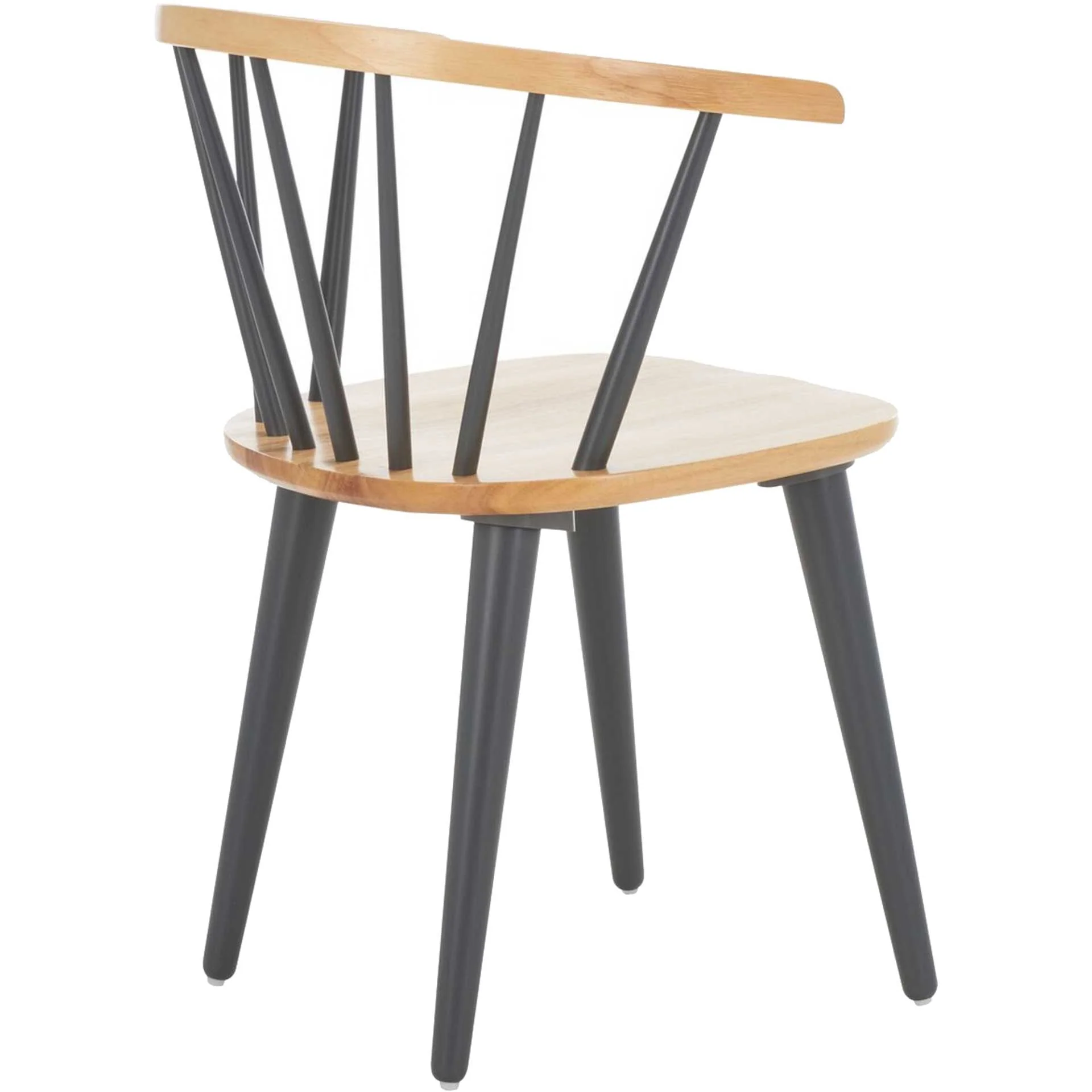 Blair Curved Spindle Side Chair Natural/Gray (Set of 2) - Image 5