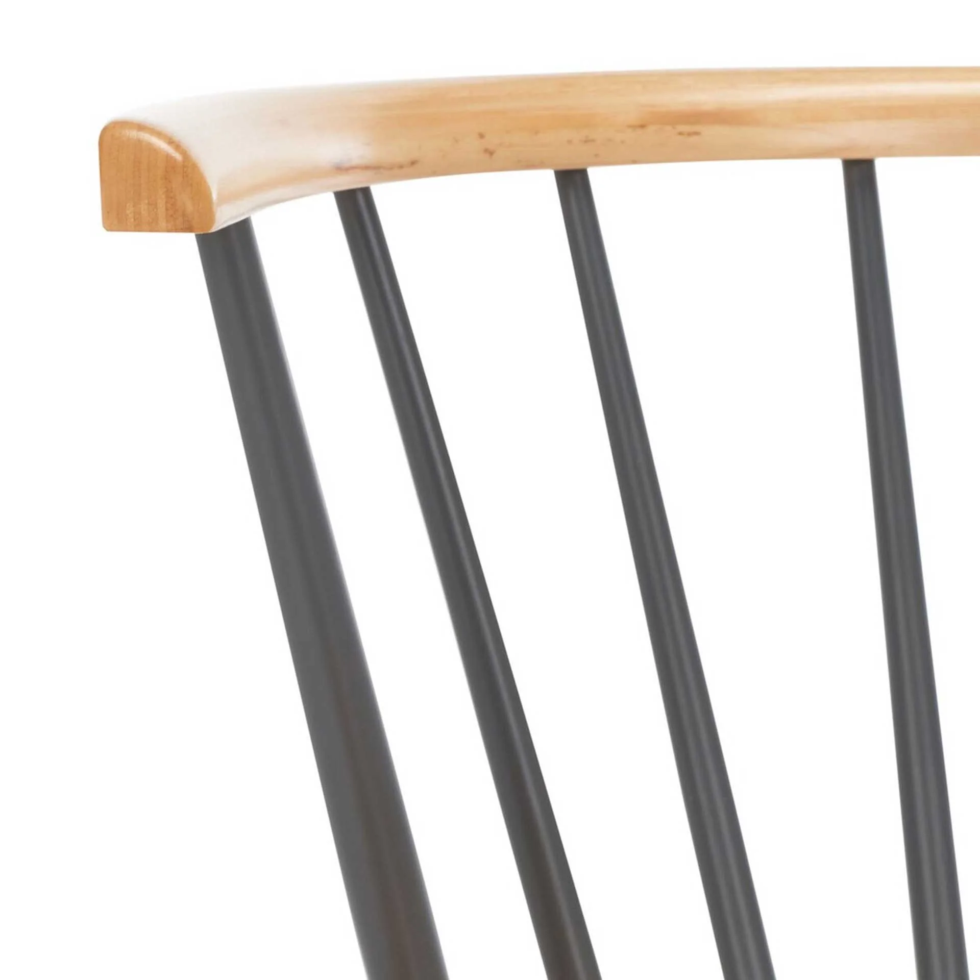 Blair Curved Spindle Side Chair Natural/Gray (Set of 2) - Image 8