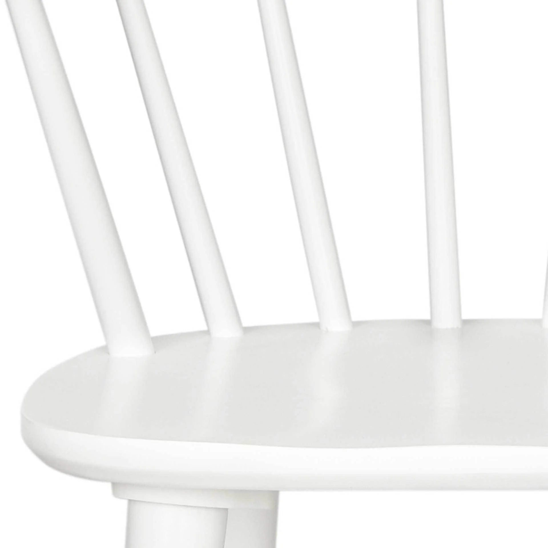 Blair Curved Spindle Side Chair White (Set of 2) - Image 5