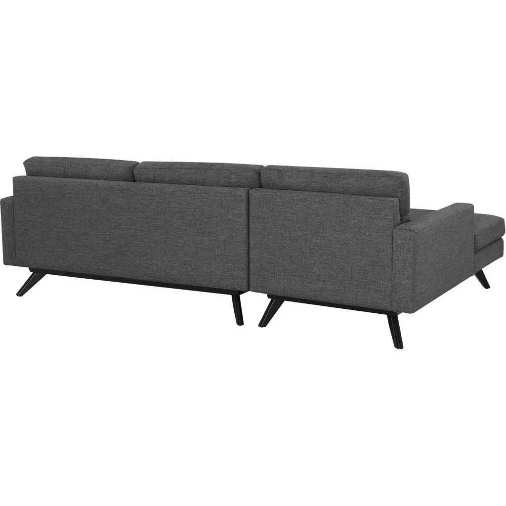 Blair Gray Linen Sectional - Image 3