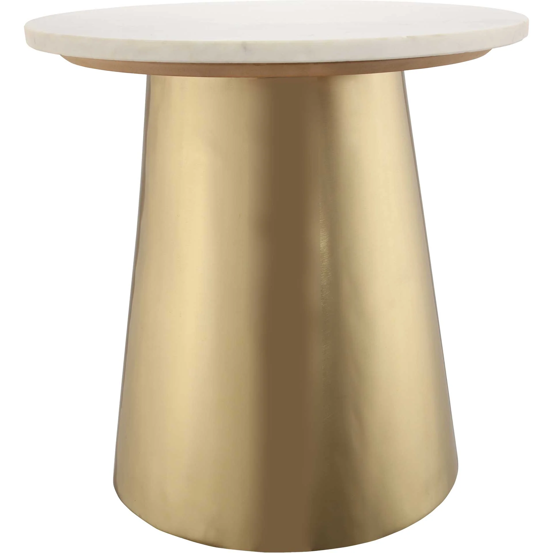 Blair Marble Side Table White - Image 2