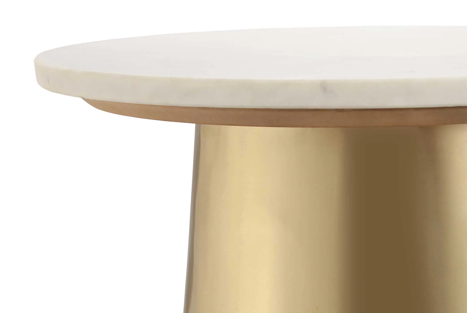 Blair Marble Side Table White - Image 3