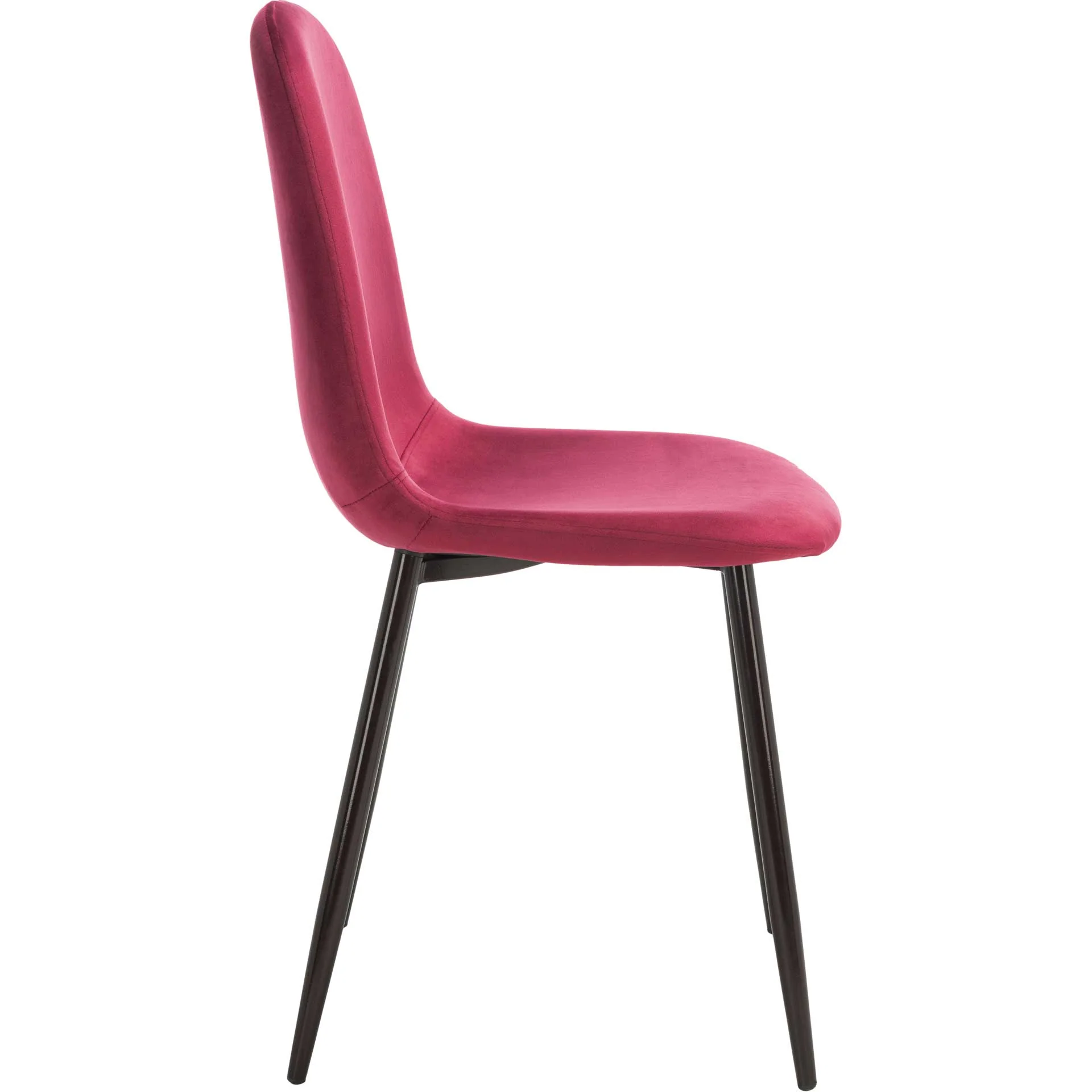 Blaize Dining Chair Magenta/Brown (Set of 2) - Image 3