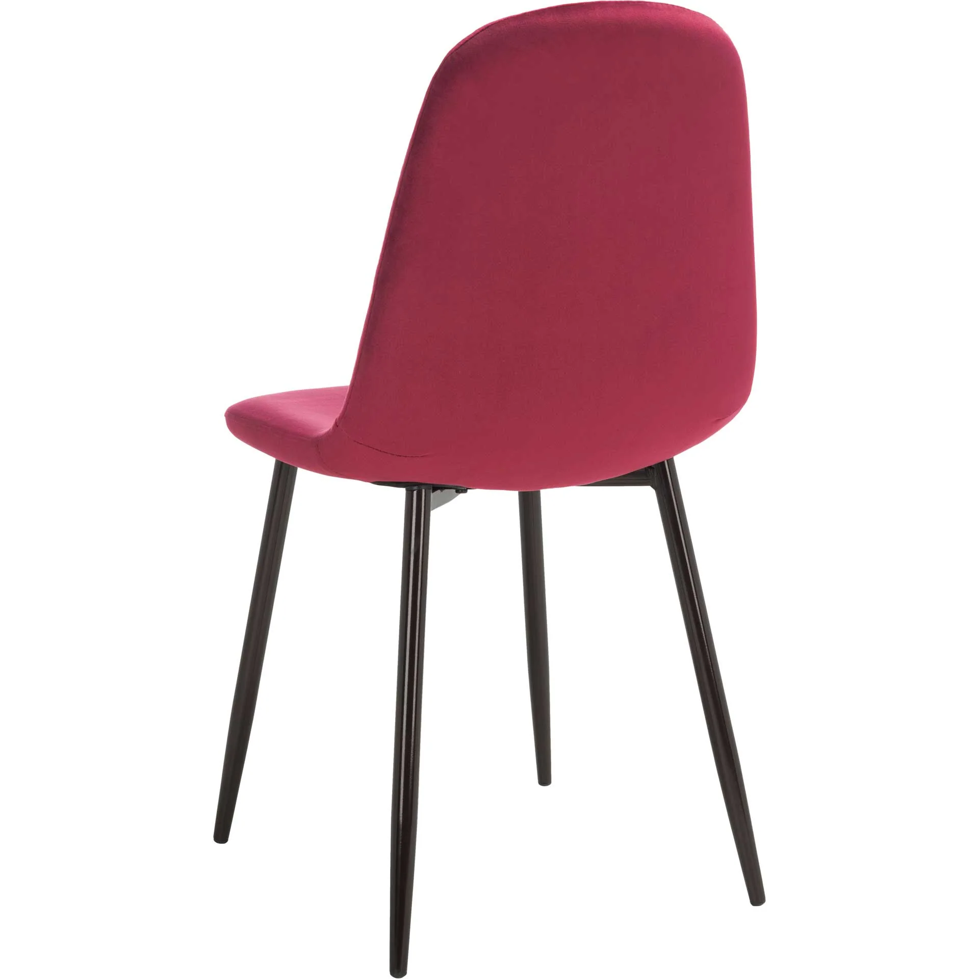 Blaize Dining Chair Magenta/Brown (Set of 2) - Image 5