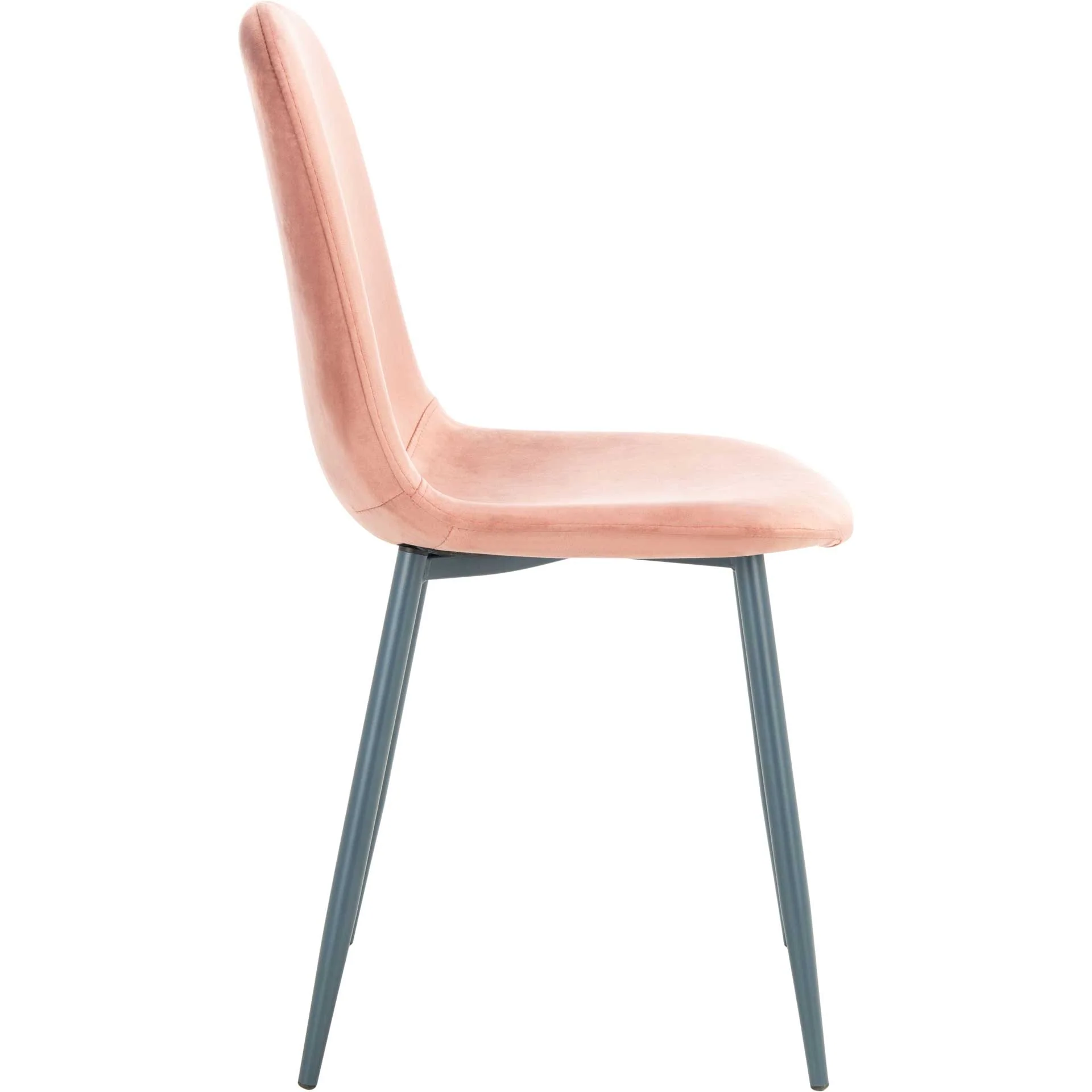 Blaize Dining Chair Pink/Dark Gray (Set of 2) - Image 3