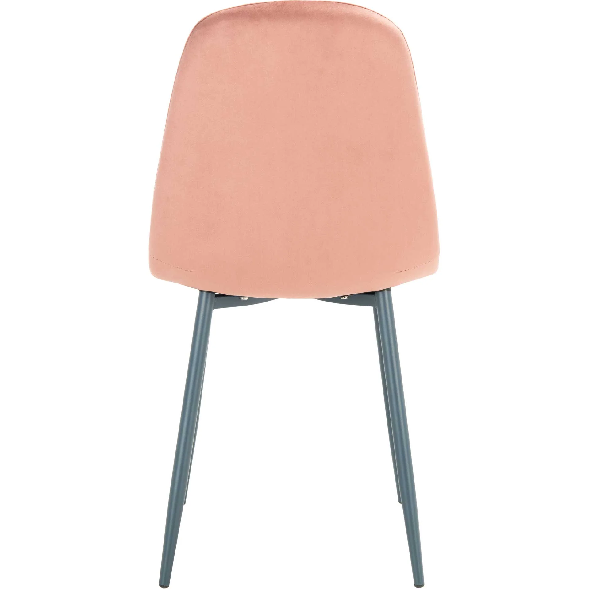 Blaize Dining Chair Pink/Dark Gray (Set of 2) - Image 4