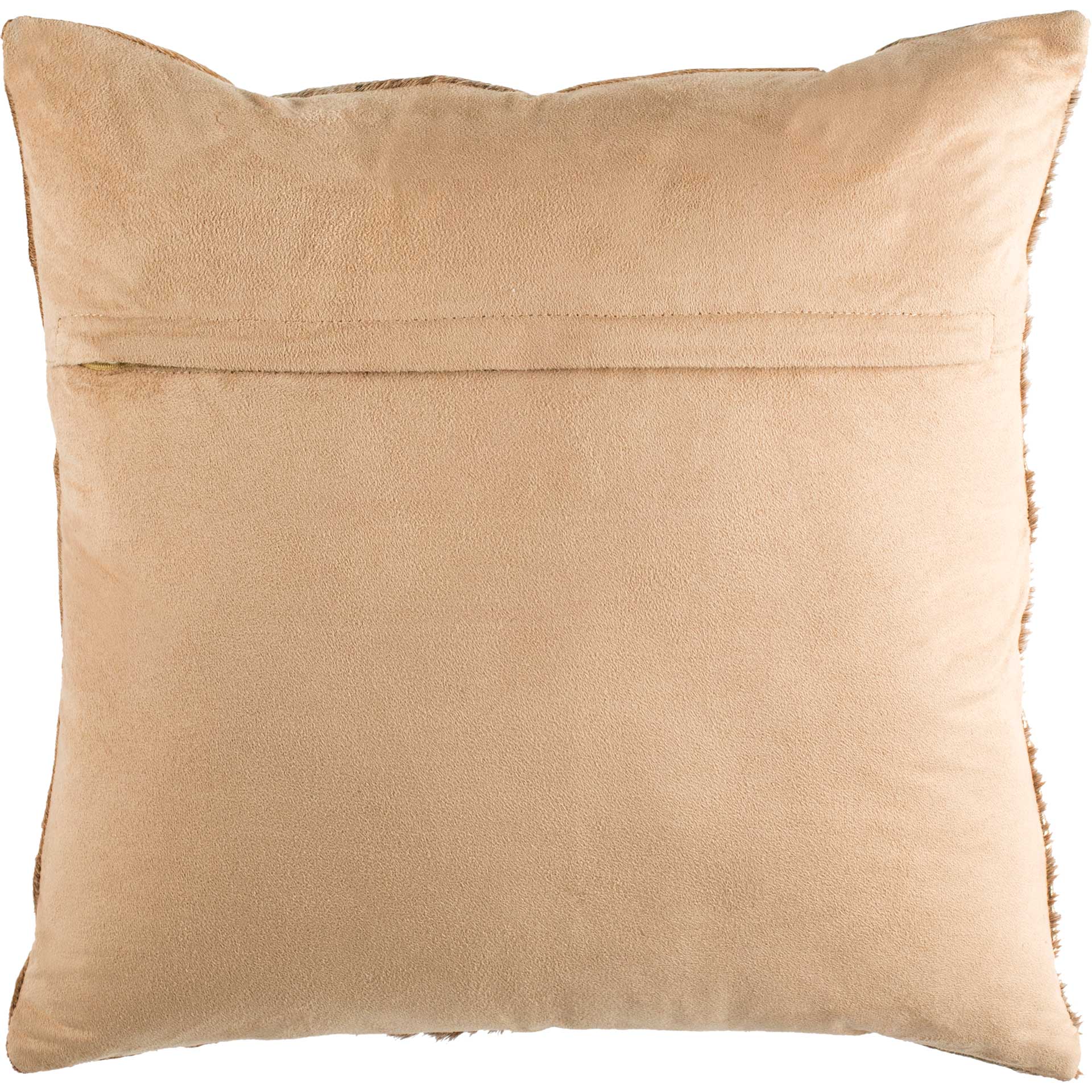 Blake Metallic Cowhide Pillow Beige/Gold - Image 2