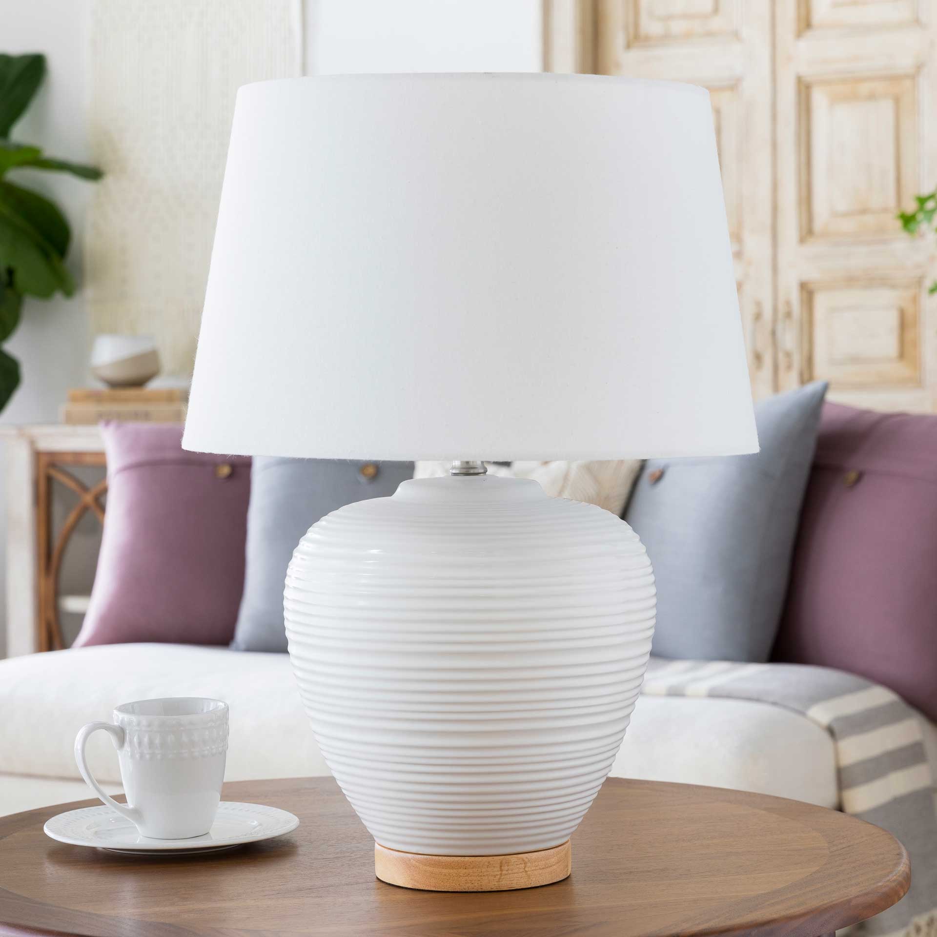 Blake Table Lamp White - Image 6