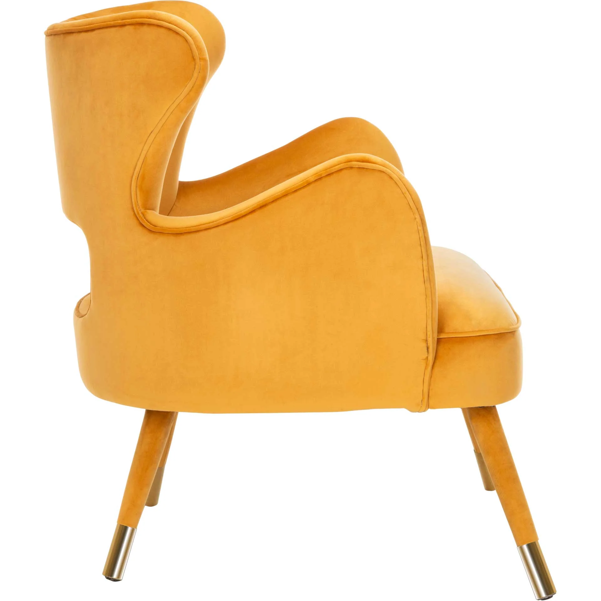 Blake Wingback Accent Chair Marigold - Image 3