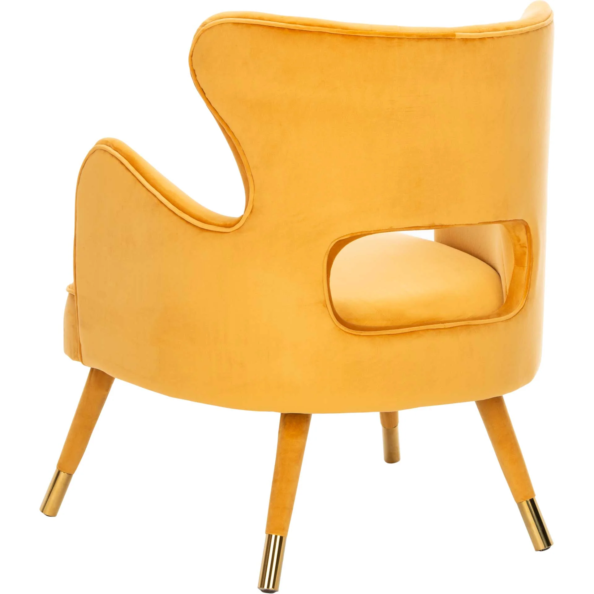 Blake Wingback Accent Chair Marigold - Image 5