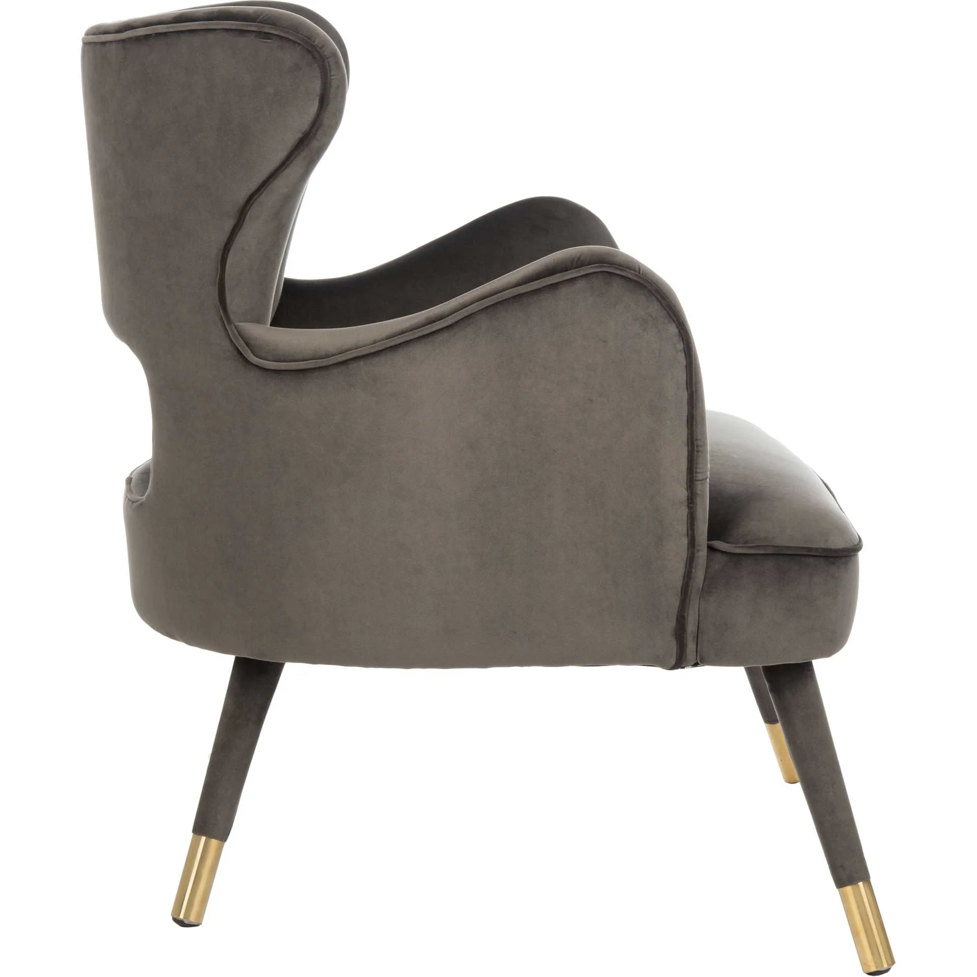 Blake Wingback Accent Chair Shale - Image 3
