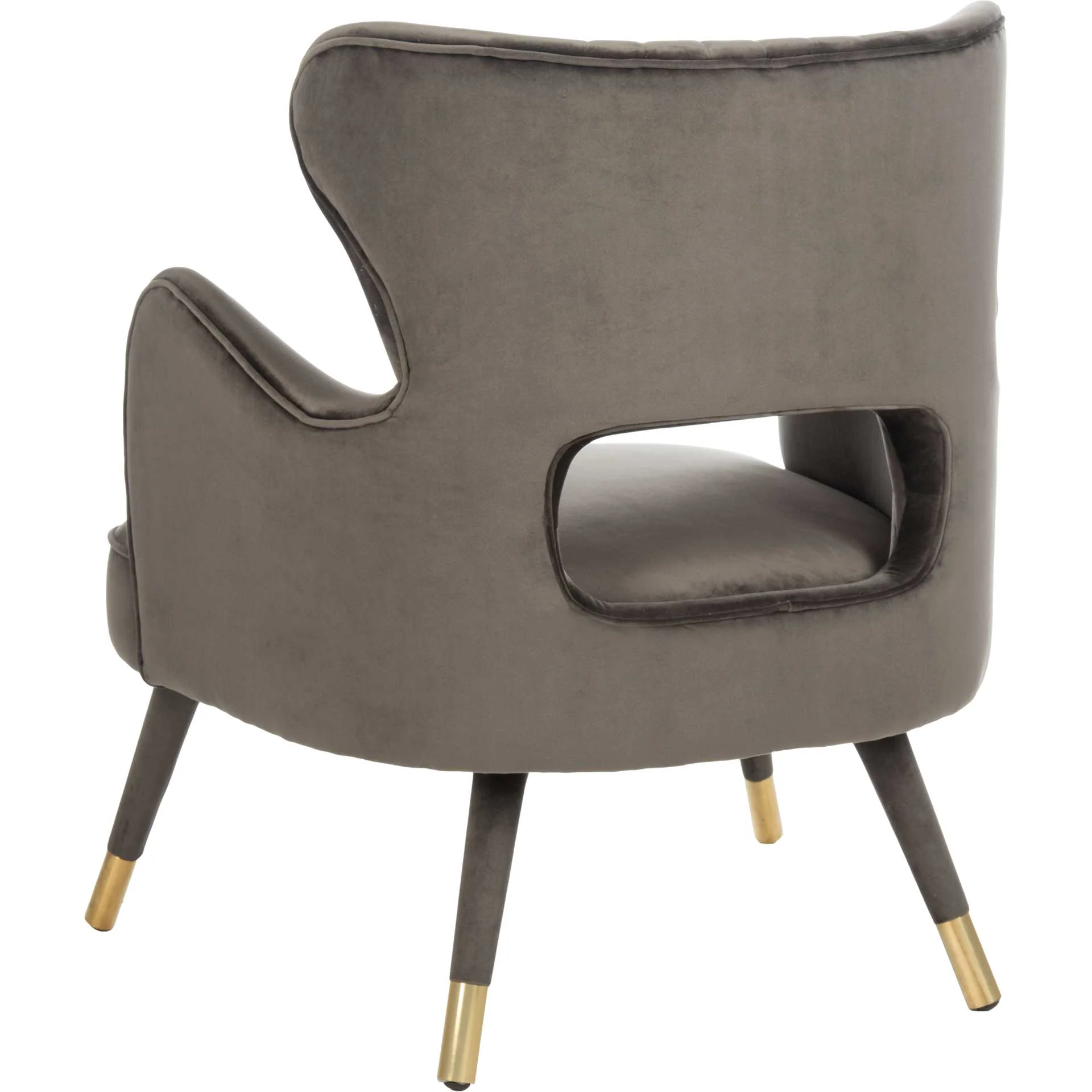 Blake Wingback Accent Chair Shale - Image 5